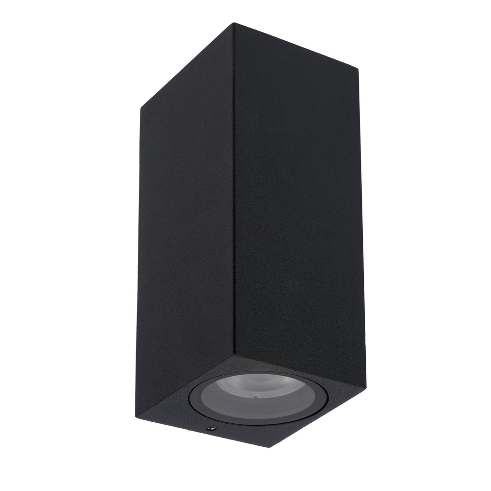 Lucide Design wandspotZaro IP65 up & down zwart - 69800/02/30
